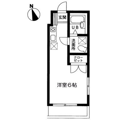 西武池袋線賃貸マンション・1R