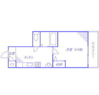 東京都練馬区東大泉４丁目 賃貸マンション 1K