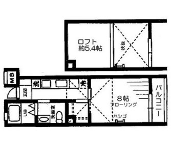 東京都練馬区旭丘１丁目 賃貸マンション 1K