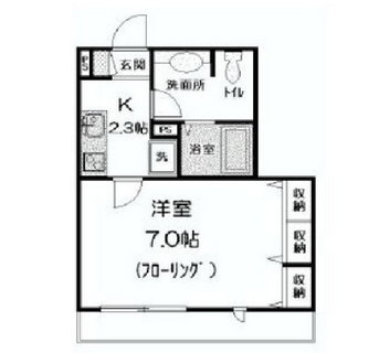 東京都練馬区貫井３丁目 賃貸マンション 1K