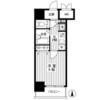 東京都練馬区中村北１丁目 賃貸マンション 1K