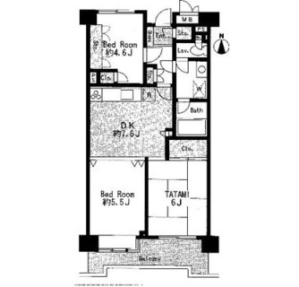 東京都練馬区氷川台３丁目 賃貸マンション 3DK