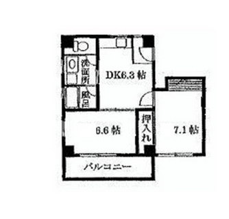 東京都練馬区中村南３丁目 賃貸マンション 2DK