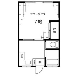 東京都練馬区中村北１丁目 賃貸マンション 1K