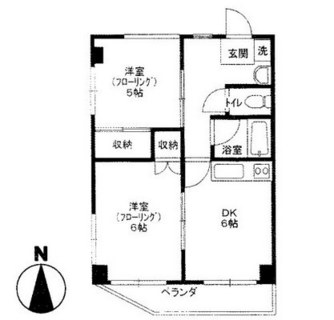 東京都中野区江古田１丁目 賃貸マンション 2DK