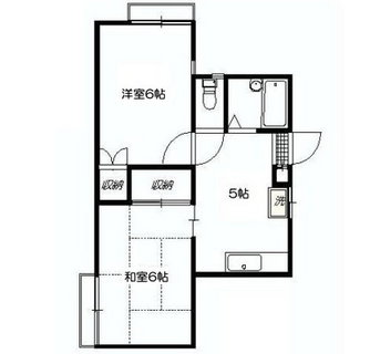 東京都新宿区下落合４丁目 賃貸アパート 2DK