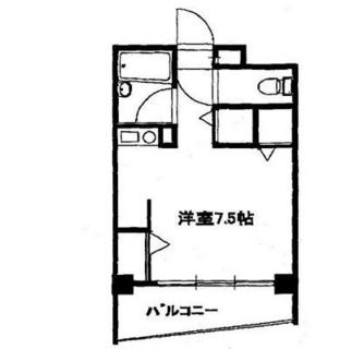 東京都新宿区中落合２丁目 賃貸マンション 1R