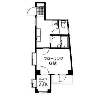 東京都新宿区下落合４丁目 賃貸マンション 1SK