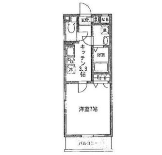 東京都新宿区下落合３丁目 賃貸マンション 1K