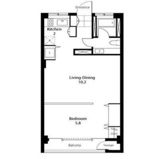 東京都練馬区豊玉北３丁目 賃貸マンション 1LDK