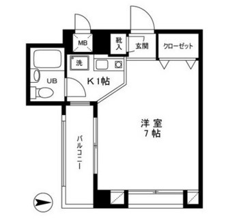 東京都豊島区西池袋４丁目 賃貸マンション 1K