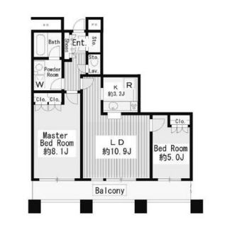 東京都練馬区豊玉北６丁目 賃貸マンション 2LDK