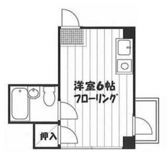 東京都中野区江原町３丁目 賃貸マンション 1R