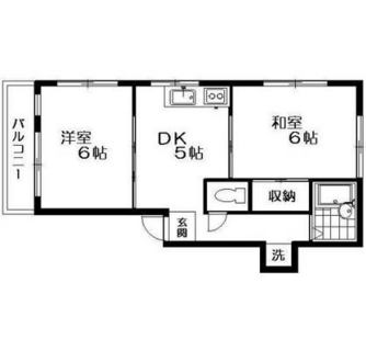 東京都練馬区中村北１丁目 賃貸マンション 2K