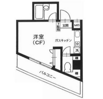 東京都練馬区練馬１丁目 賃貸マンション 1R