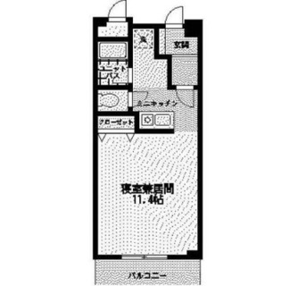 東京都練馬区中村３丁目 賃貸マンション 1K