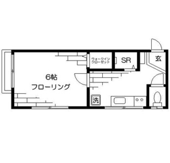 東京都豊島区長崎２丁目 賃貸アパート 1K