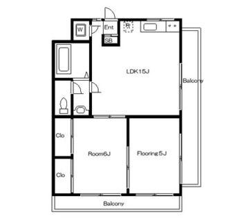 東京都豊島区南長崎１丁目 賃貸マンション 2LDK