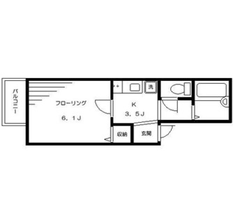 東京都豊島区目白５丁目 賃貸マンション 1K