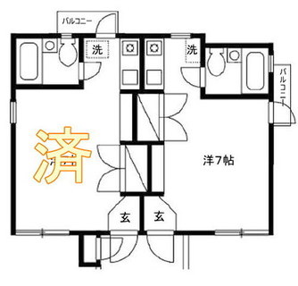 東京都練馬区富士見台２丁目 賃貸マンション 1R