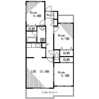 東京都練馬区豊玉中３丁目 賃貸マンション 3LDK