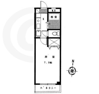 東京都練馬区石神井町７丁目 賃貸マンション 1K