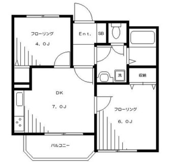 東京都練馬区豊玉北１丁目 賃貸マンション 2DK