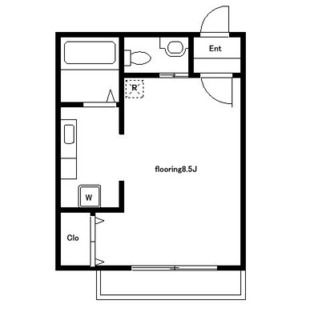 東京都練馬区豊玉北３丁目 賃貸マンション 1R