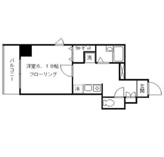 東京都新宿区下落合４丁目 賃貸マンション 1K