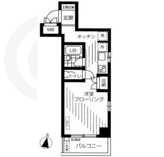 東京都練馬区石神井町４丁目 賃貸マンション 1R