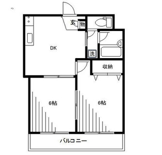 東京都豊島区南長崎２丁目 賃貸マンション 2DK