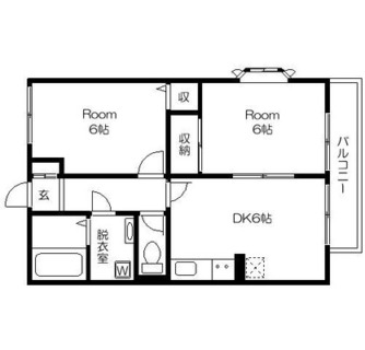 東京都練馬区桜台６丁目 賃貸アパート 2DK