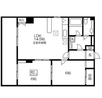 東京都練馬区練馬１丁目 賃貸マンション 2LDK