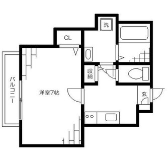 東京都新宿区中落合２丁目 賃貸マンション 1K