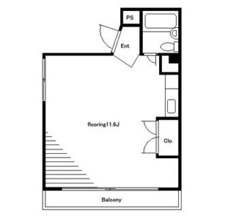 東京都新宿区下落合４丁目 賃貸マンション 1R