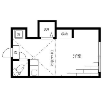 東京都練馬区旭丘１丁目 賃貸アパート 1R