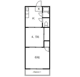 東京都練馬区豊玉北２丁目 賃貸マンション 2K