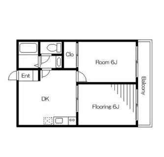 東京都中野区江原町１丁目 賃貸マンション 2DK