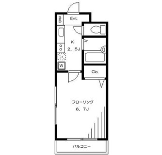 東京都練馬区豊玉北３丁目 賃貸マンション 1K