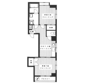 東京都練馬区豊玉北４丁目 賃貸マンション 2DK