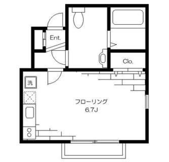 東京都練馬区小竹町１丁目 賃貸アパート 1R