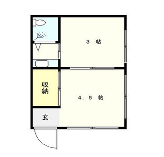 東京都豊島区西池袋３丁目 賃貸アパート 2K