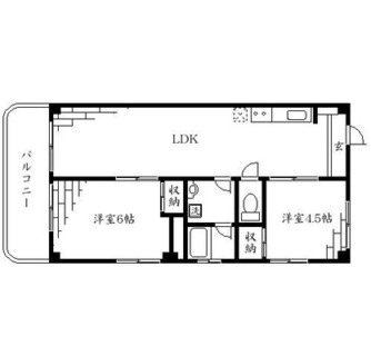 東京都練馬区羽沢１丁目 賃貸マンション 2LDK
