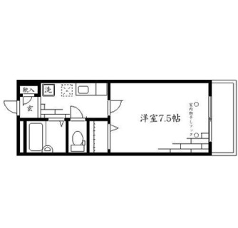 東京都練馬区豊玉北５丁目 賃貸マンション 1K