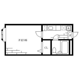 東京都豊島区目白３丁目 賃貸アパート 1K