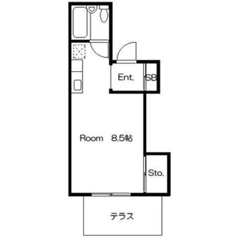 東京都練馬区小竹町１丁目 賃貸アパート 1R