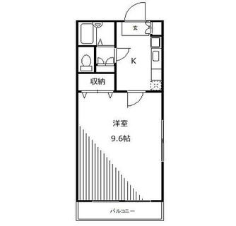 東京都練馬区小竹町２丁目 賃貸アパート 1K