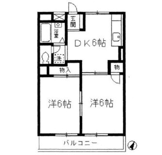 東京都新宿区西落合４丁目 賃貸マンション 2DK