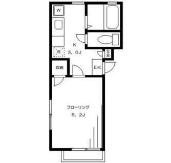 東京都豊島区目白５丁目 賃貸アパート 1K