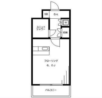 東京都練馬区中村北１丁目 賃貸マンション 1R